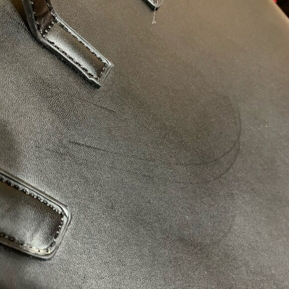 Adrienne Vittadini Modern Edge Black Handbag" - Picture 5 of 8